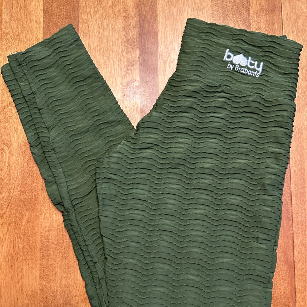 Booty by Brabants Leggings - Green - Like New